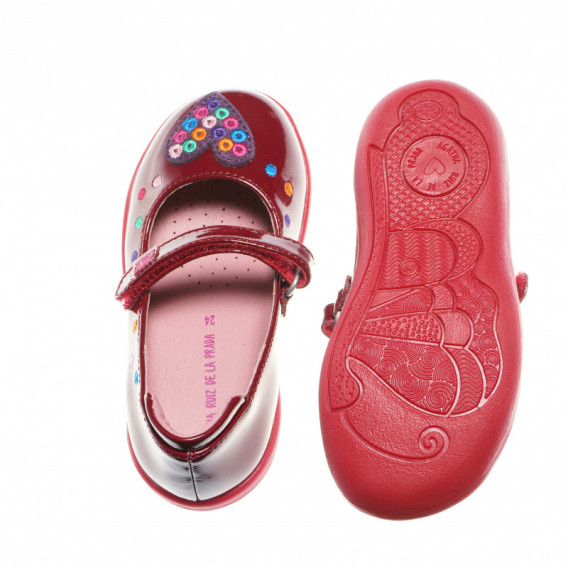 Παπούτσια για κορίτσια, κόκκινα Agatha ruiz de la prada 150033 3