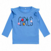 Μακρυμάνικη μπλούζα με φούντες για κορίτσια Name it 150113 