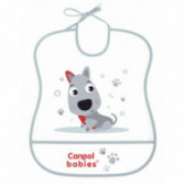 Πλαστική σαλιάρα, σειρά Happy Animals Canpol 150253 2