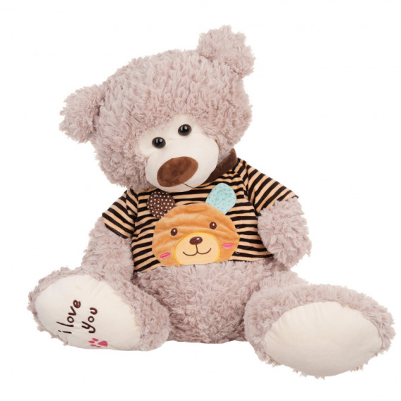 Αρκουδάκι με μπλουζάκι - 62 cm Amek toys 150472 2