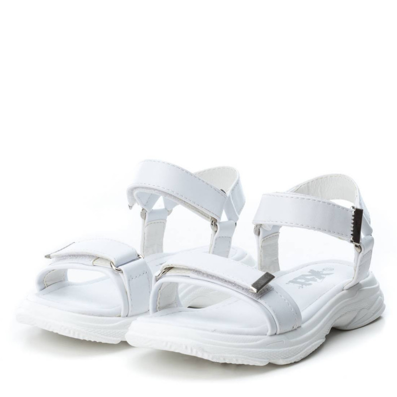 Velcro σανδάλια για κορίτσια, λευκά  150623