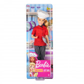 Κούκλα Barbie με επάγγελμα - σεφ Barbie 150949 2