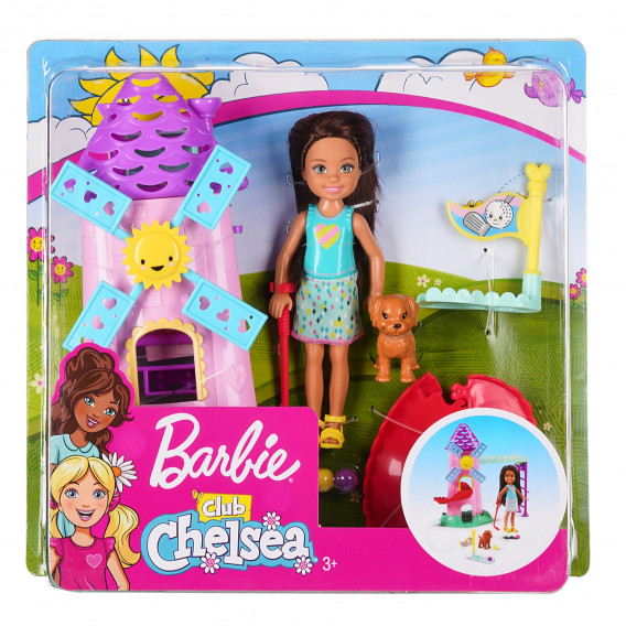 Σετ παιχνιδιών - Τσέλσι σε γήπεδο μίνι γκολφ Barbie 151000 