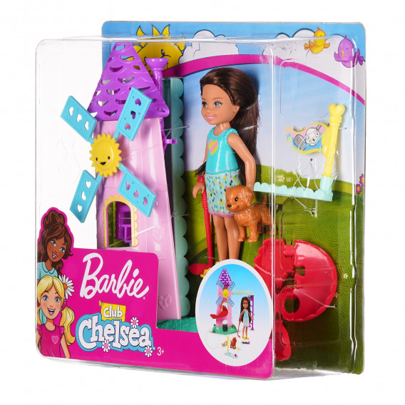 Σετ παιχνιδιών - Τσέλσι σε γήπεδο μίνι γκολφ Barbie 151001 2