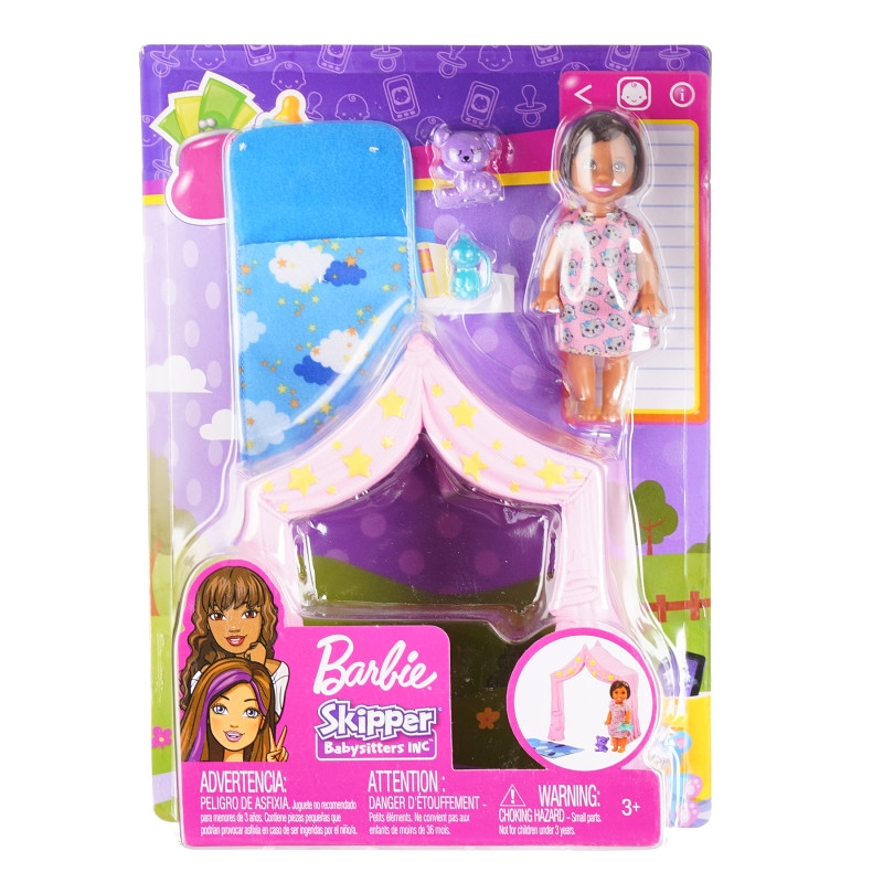 Barbie Babysitter με αξεσουάρ №3  151025
