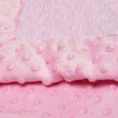 Κουβέρτα με ανάγλυφες κουκίδες για ροζ κορίτσια TUTU 151320 