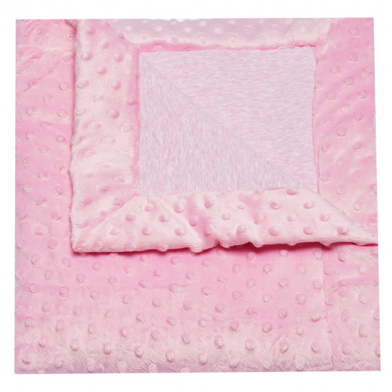 Κουβέρτα με ανάγλυφες κουκίδες για ροζ κορίτσια TUTU 151321 2