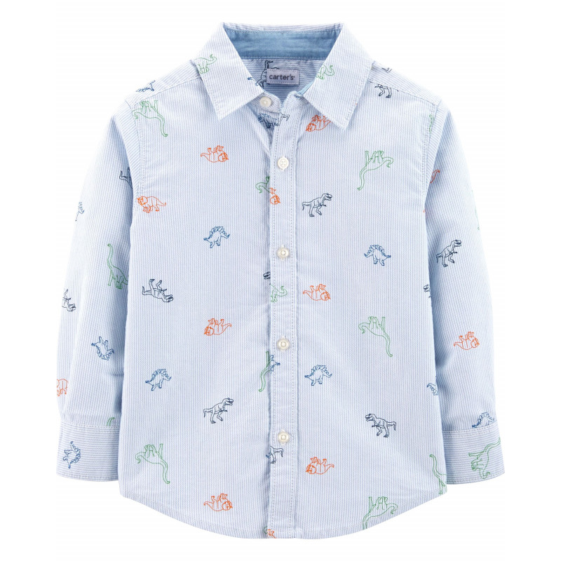 Μακρυμάνικο πουκάμισο, 3-4 ετών - Δεινόσαυροι για ένα αγόρι  151388