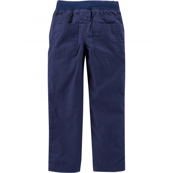 Βαμβακερό παντελόνι για αγόρι, μεσαίο μπλε Carter's 151428 
