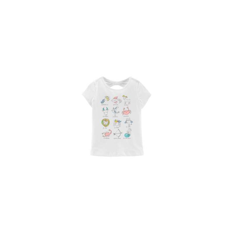 Βαμβακερή μπλούζα για ένα λευκό κορίτσι - Zodiac  151438