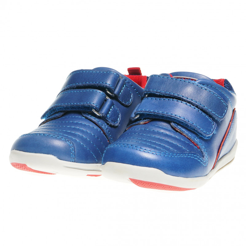 Μπλε πάνινα παπούτσια για ένα αγόρι, μπλε  151464