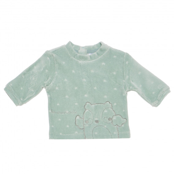 Μπλούζα μωρού για κορίτσια πράσινο Idexe 151957 