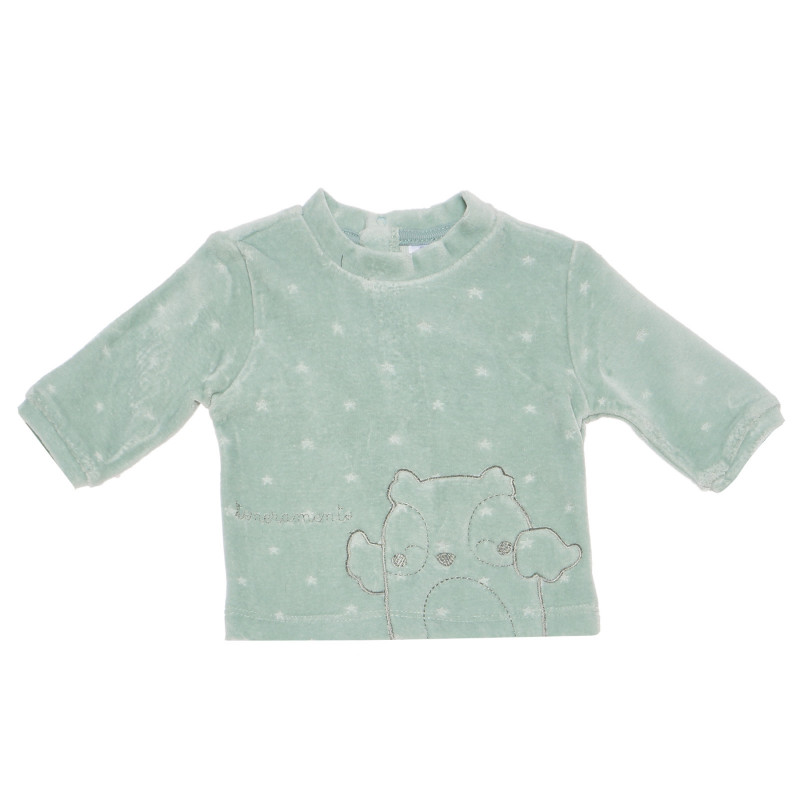 Μπλούζα μωρού για κορίτσια πράσινο  151957