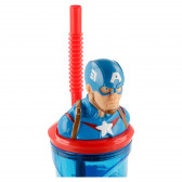 Κύπελλο με 3D Captain America, 360 ml Avengers 152897 4