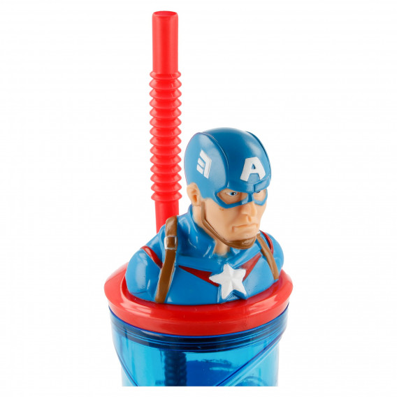 Κύπελλο με 3D Captain America, 360 ml Avengers 152897 4