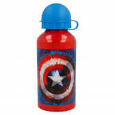 Μπουκάλι αλουμινίου, Captain America, 400 ml Avengers 152902 