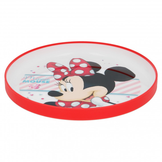 Δίχρωμο πιάτο Minnie Mouse, 20,2 εκ. Minnie Mouse 153113 