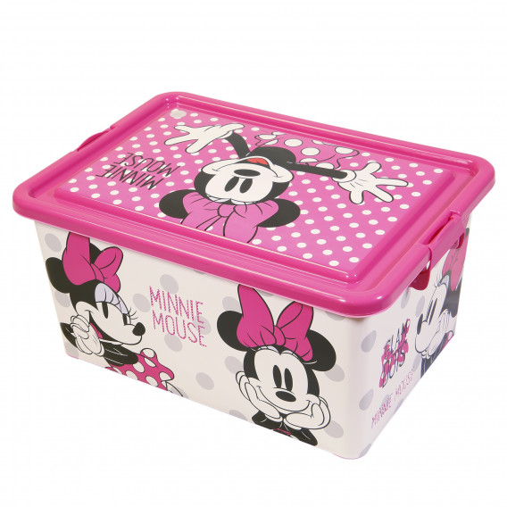 Κουτί αποθήκευσης Minnie Mouse - Πουά, 23 λίτρα Minnie Mouse 153150 3