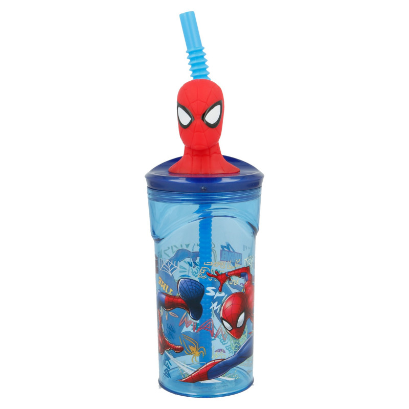 Ποτήρι με 3D σχήμα Spiderman Graffiti, 360 ml  153162