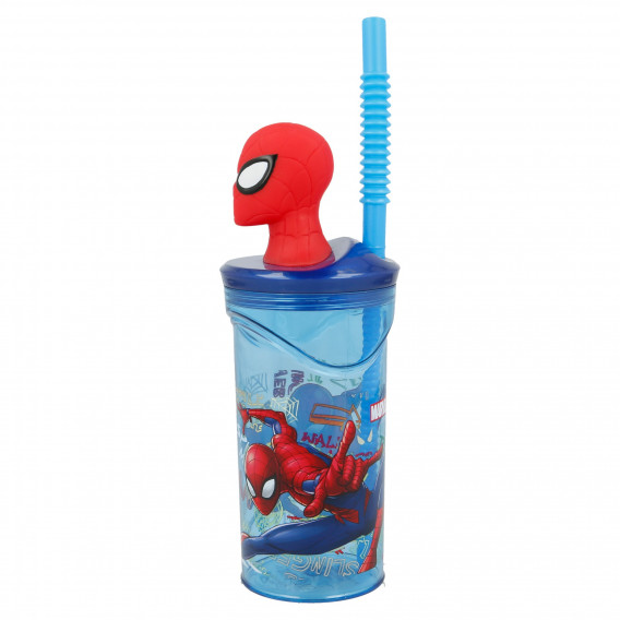 Ποτήρι με 3D σχήμα Spiderman Graffiti, 360 ml Spiderman 153163 2