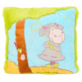 Βελούδινο μαξιλάρι με πρόβατα, 38 x 38 cm Amek toys 153430 