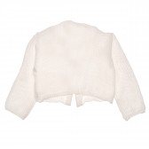 Βαμβακερή ζακέτα για ένα κοριτσάκι, λευκό Boboli 154265 2