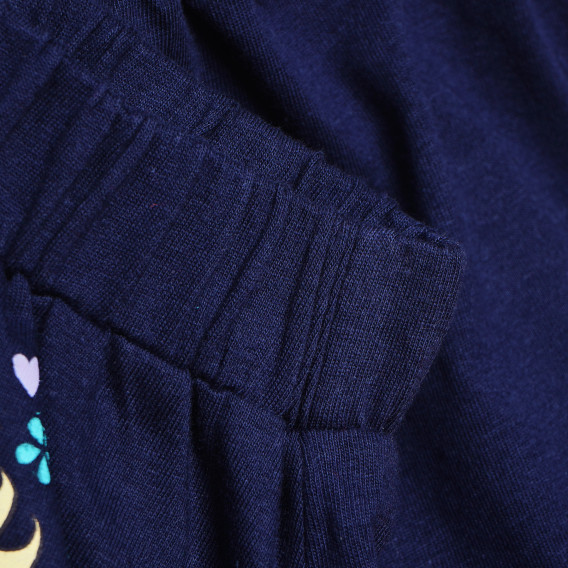 Βαμβακερή φούστα σε σκούρο μπλε χρώμα για ένα κορίτσι - Frozen, Sisters για πάντα Disney 154717 3