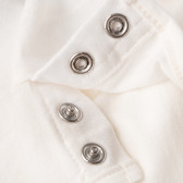 Βαμβακερό μπλουζάκι με τύπωμα για κοριτσάκια, λευκό Boboli 154805 4
