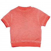 Βαμβακερό μπλουζάκι με floral τύπωμα για μωρά, πορτοκαλί Boboli 154855 2