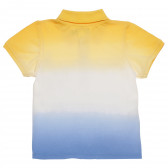 Βαμβακερό πουκάμισο με κοντά μανίκια για ένα αγοράκι, πολύχρωμο Boboli 154920 2