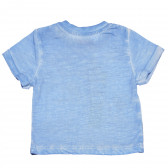 Βαμβακερή μπλούζα για ένα αγοράκι με μπλε χρώμα - Καλιφόρνια Boboli 154923 2