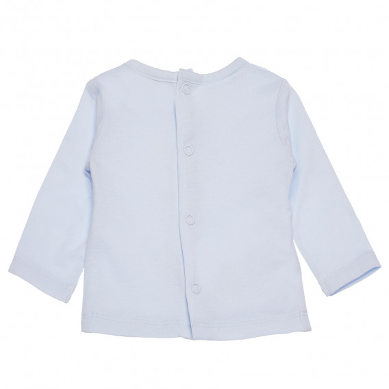 Βαμβακερή μπλούζα με επιγραφή και κέντημα για μωρά Boboli 155042 2