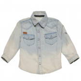Τζιν πουκάμισο με φθαρμένο εφέ για ένα αγόρι Boboli 155289 