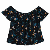 Μπλουζάκι για κορίτσια, μαύρο KIABI 156084 4