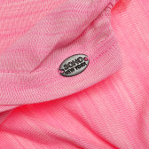 Ροζ μπλούζα με τύπωμα για κορίτσια V&D 157782 3