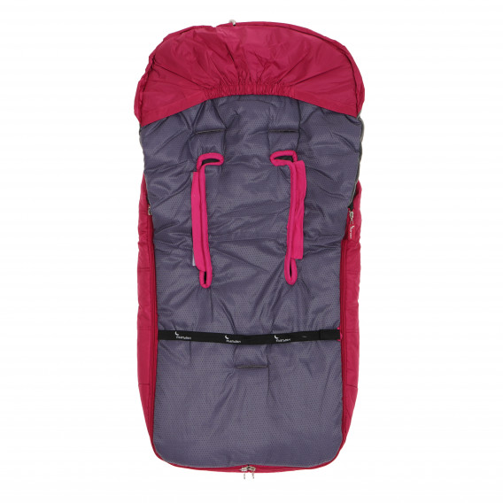 Χειμερινή τσάντα καροτσιού, κόκκινη Inter Baby 159486 
