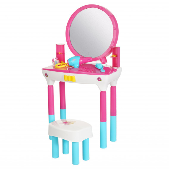 Barbie Κέντρο Ομορφιάς με καθρέφτη και καρέκλα, 80 cm Bildo 159496 