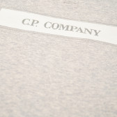 Βαμβακερή μπλούζα για αγόρια, ανοιχτό γκρι C.P. Company 161133 3