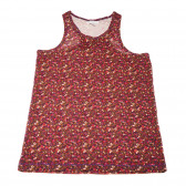 Βαμβακερή μπλούζα με λουλουδάτο μοτίβο για κορίτσια Naf Naf 161147 
