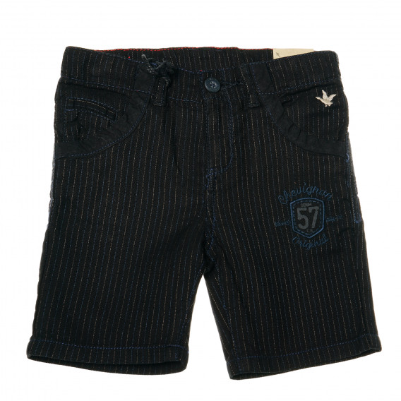 Βαμβακερό παντελόνι για αγόρια- σε μαύρο χρώμα Chevignon 162175 