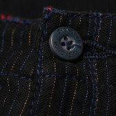Βαμβακερό παντελόνι για αγόρια- σε μαύρο χρώμα Chevignon 162178 4