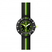 Ρολόι χειρός με πράσινη λωρίδα για αγόρια Swatch 16385 2