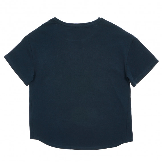 Μπλουζάκι με κοντά μανίκια, τύπωμα Daisy Duck για κορίτσια μπλε Name it 165571 4