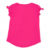 Ροζ βαμβακερό αμάνικο πουκάμισο για μια κοπέλα, Barbie Benetton 167180 4