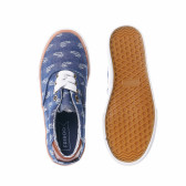Πάνινα παπούτσια με τύπωμα για αγόρι Friboo 16746 3
