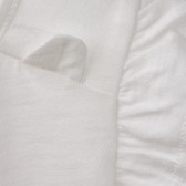 Βαμβακερό μπλουζάκι σε λευκό για ένα κορίτσι, γάτα Benetton 167668 2
