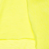 Κίτρινο με κουκούλα αμάνικο πουκάμισο για ένα κορίτσι Benetton 168366 3