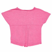 Ροζ αμάνικο πουκάμισο για ένα κορίτσι Benetton 168610 4