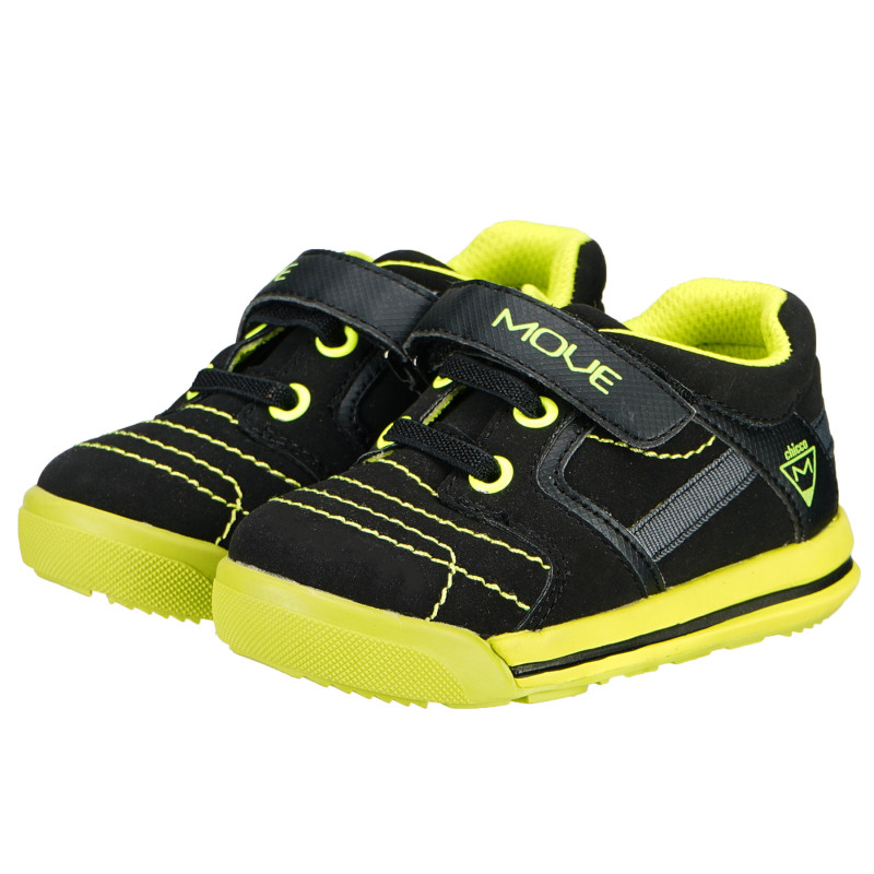 Μπότες για αγόρια, μαύρο και κίτρινο  169951