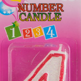 Κερί με αριθμό 4  170311 2